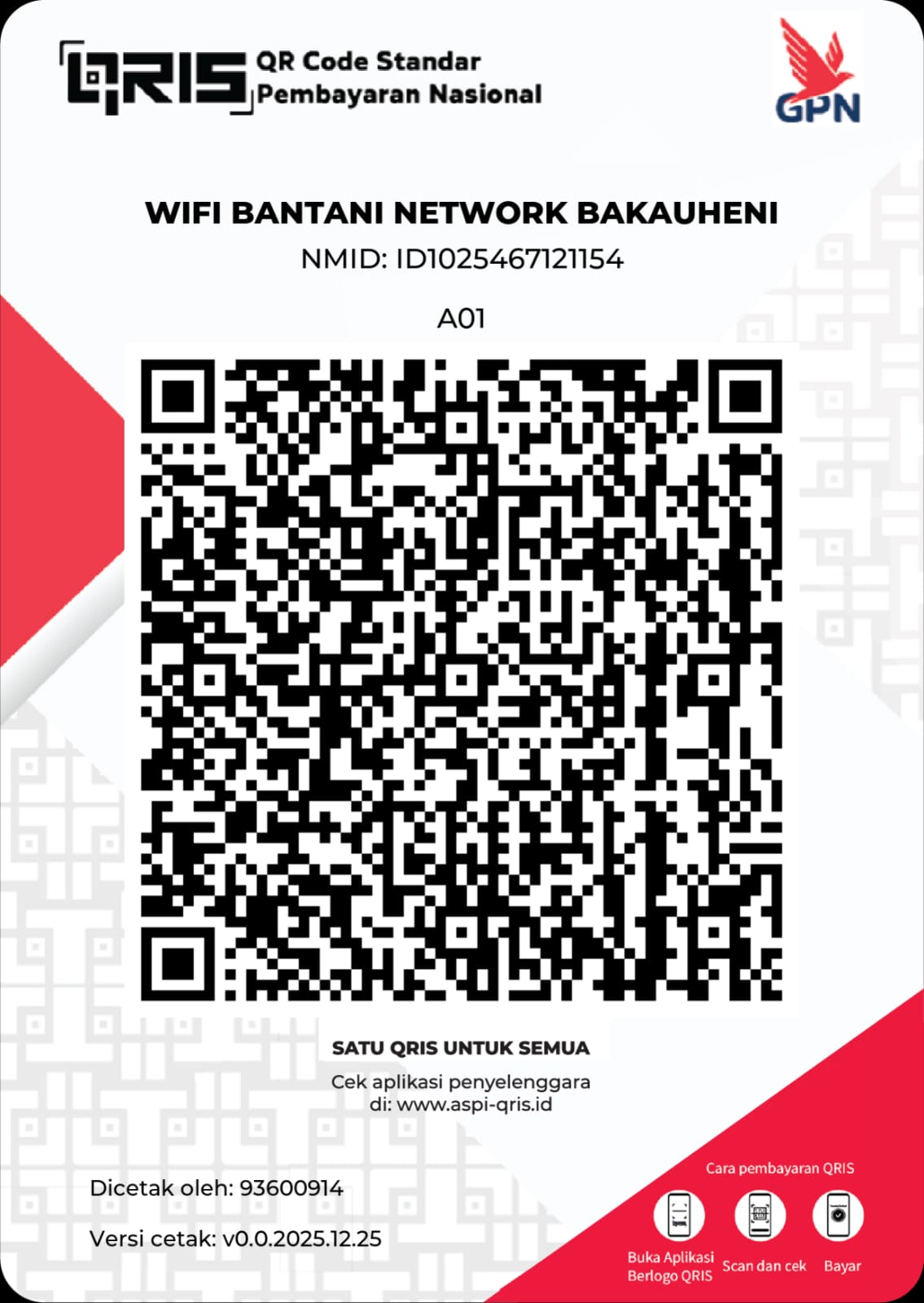QRIS Bantani Network